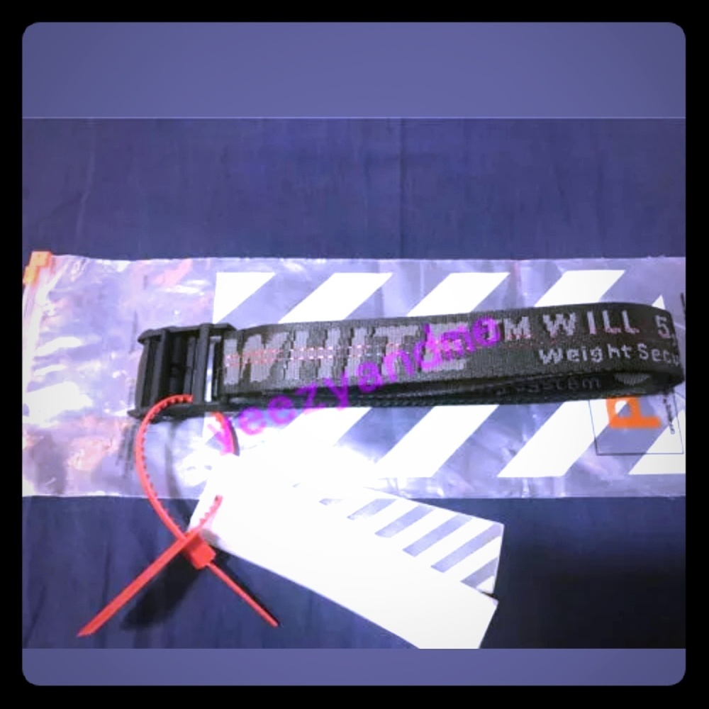 Belt Off White black